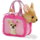 Aurora® Fashionable Fancy Pals™ Pretty in Pink Stuffed Animal - On-The-go Companions