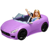 Mattel Barbie Doll with Purple Convertible