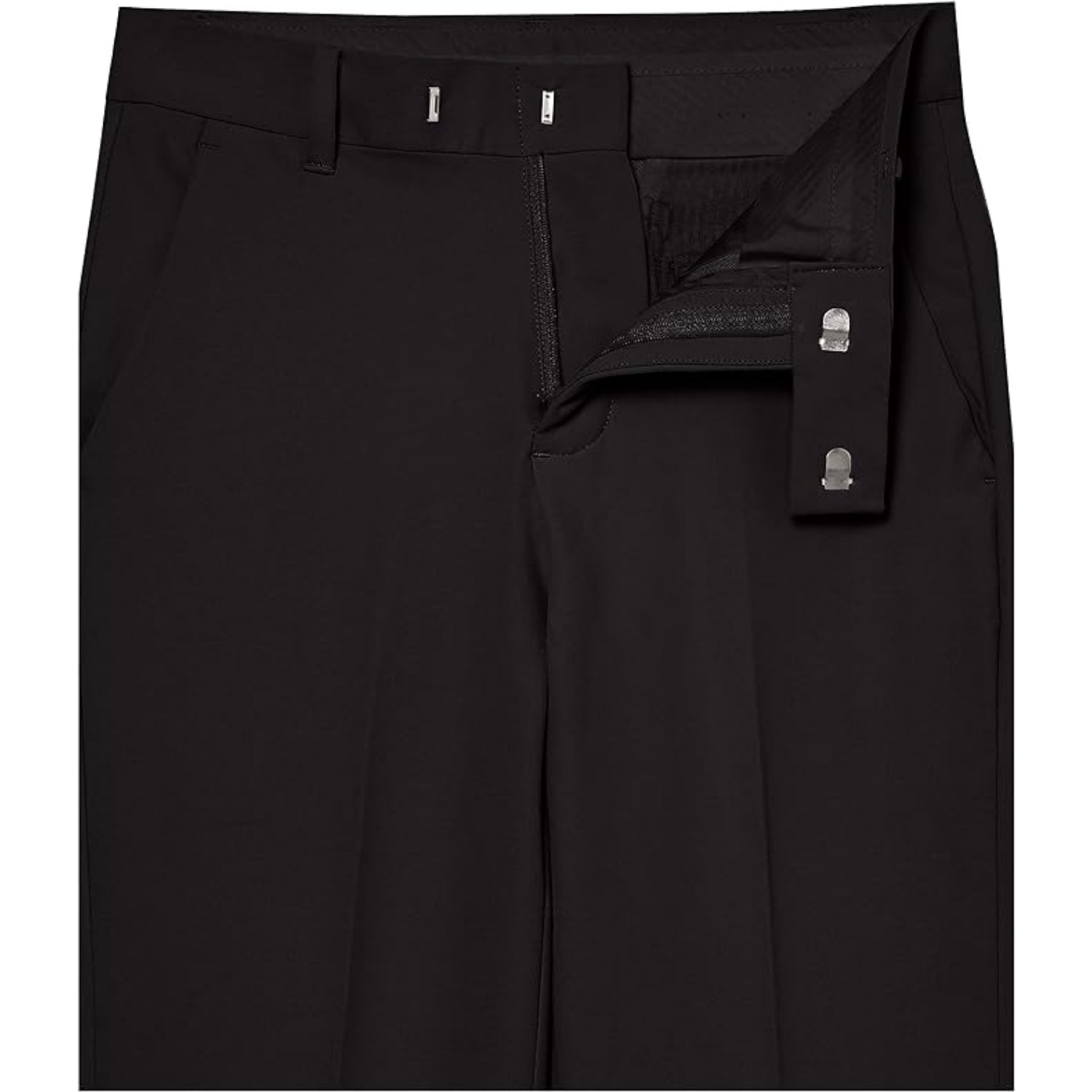 Calvin Klein Boys' 8-20 Stretch Textured Windowpane Pants - Gray - 14 Calvin Klein Boys' 8-20 Stretch Textured Windowpane Pants - Gray - 14