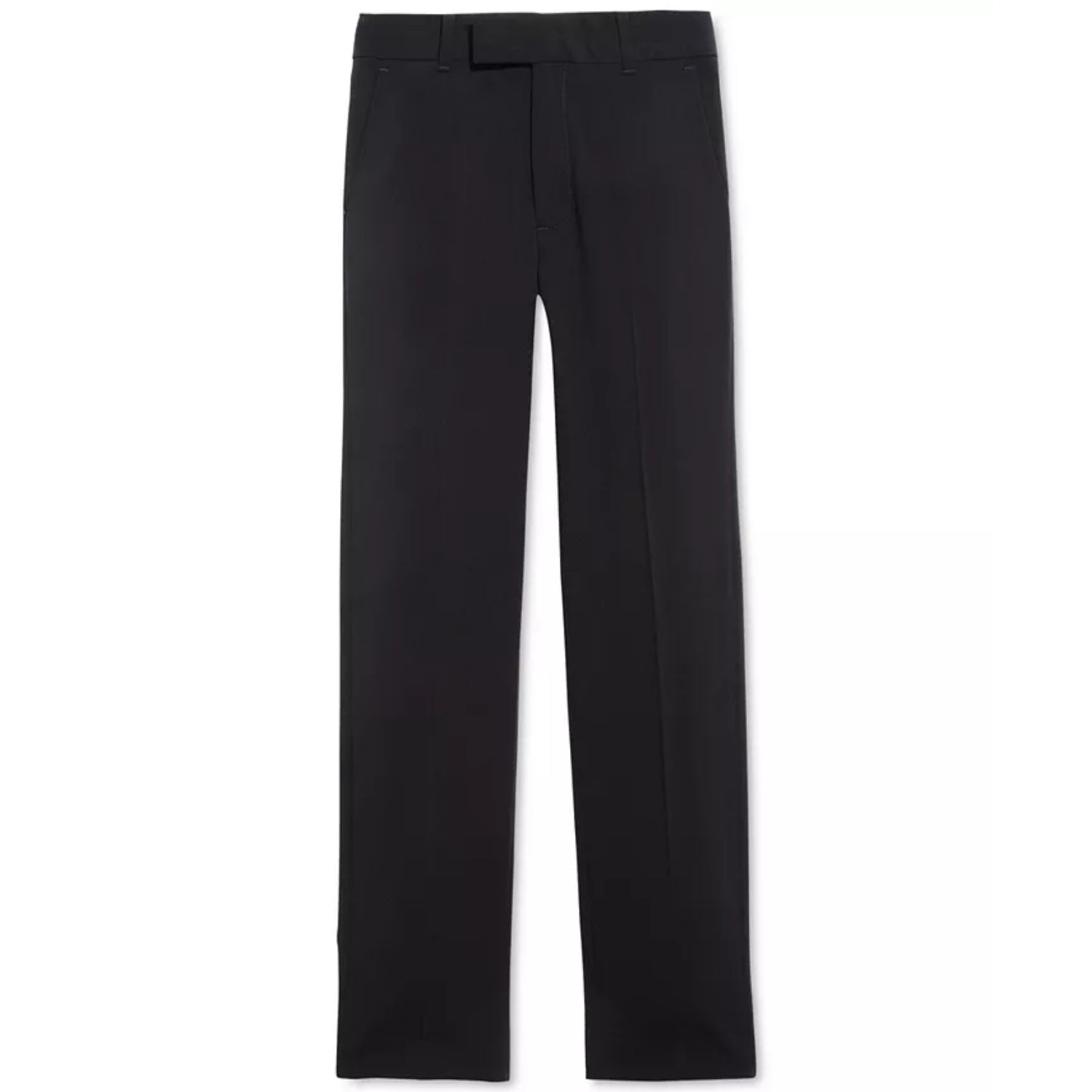 Calvin Klein Boys' 8-20 Stretch Textured Windowpane Pants - Gray - 14 Calvin Klein Boys' 8-20 Stretch Textured Windowpane Pants - Gray - 14