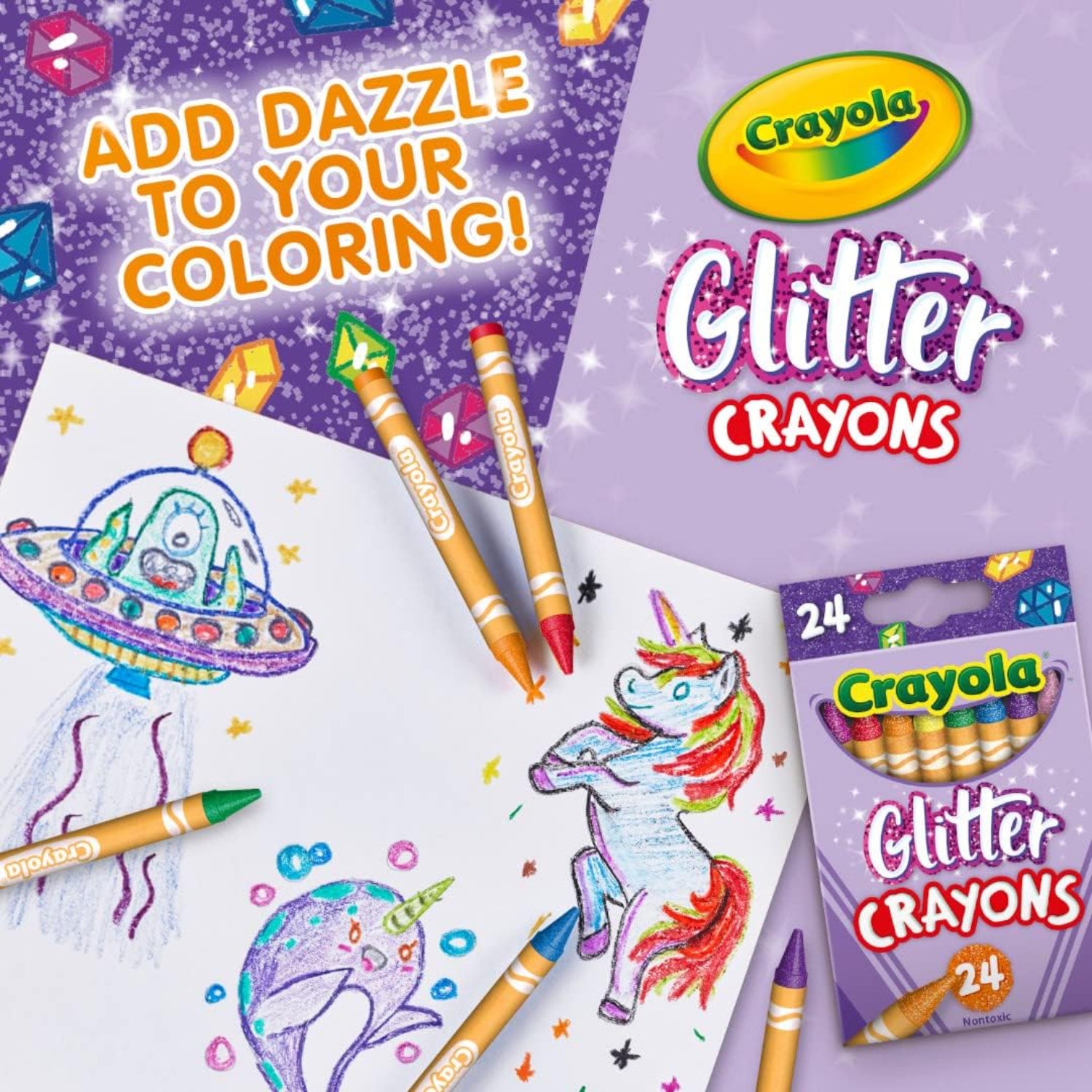 Crayola 24 Ct Pastel Crayons, Pastel Art Supplies for Kids, Back to School  Supplies for Kids, Child