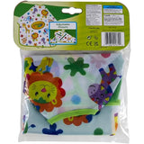 Crayola Art Smock for Toddlers, Small Waterproof Bib, Best Fit for Age 1
