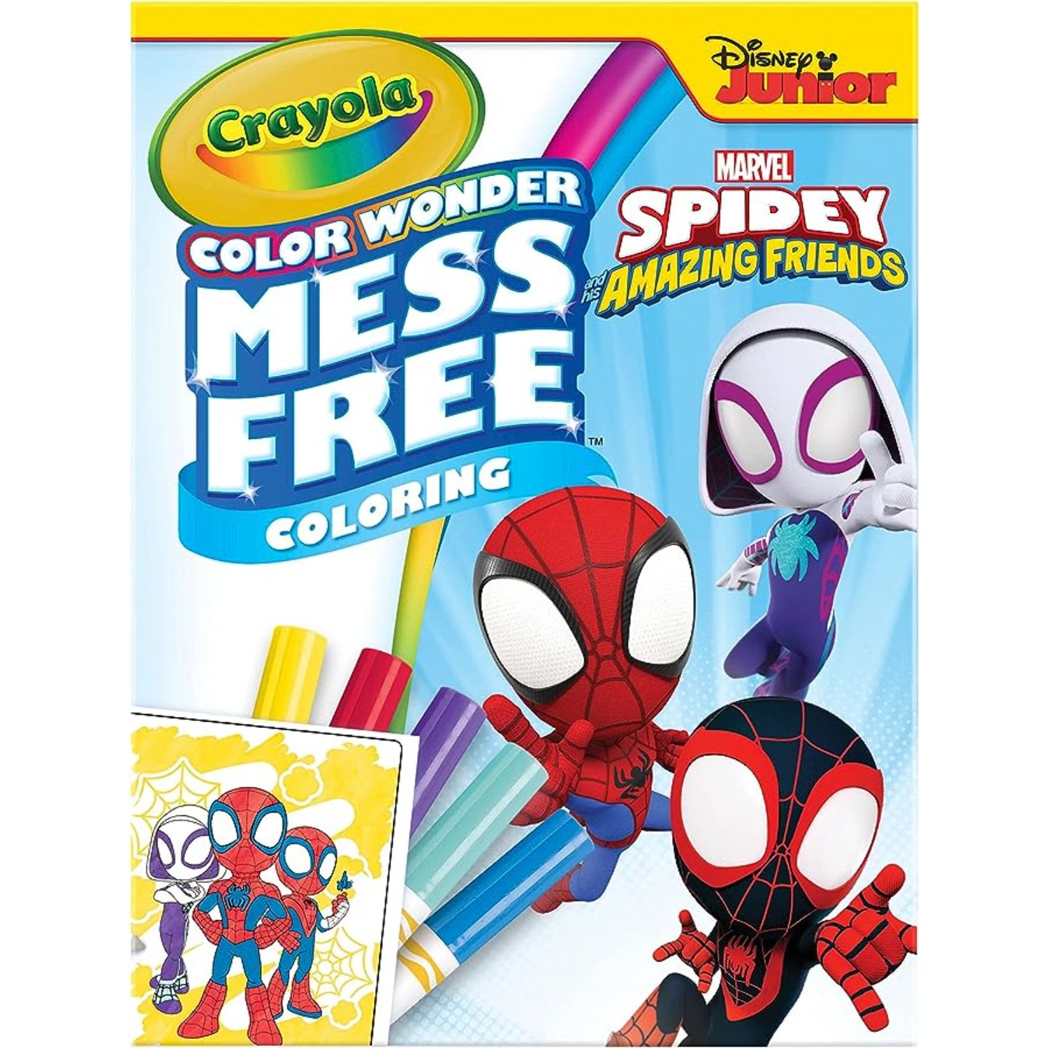 Color Wonder Mess Free Markers, 10 Count Classic, Crayola.com