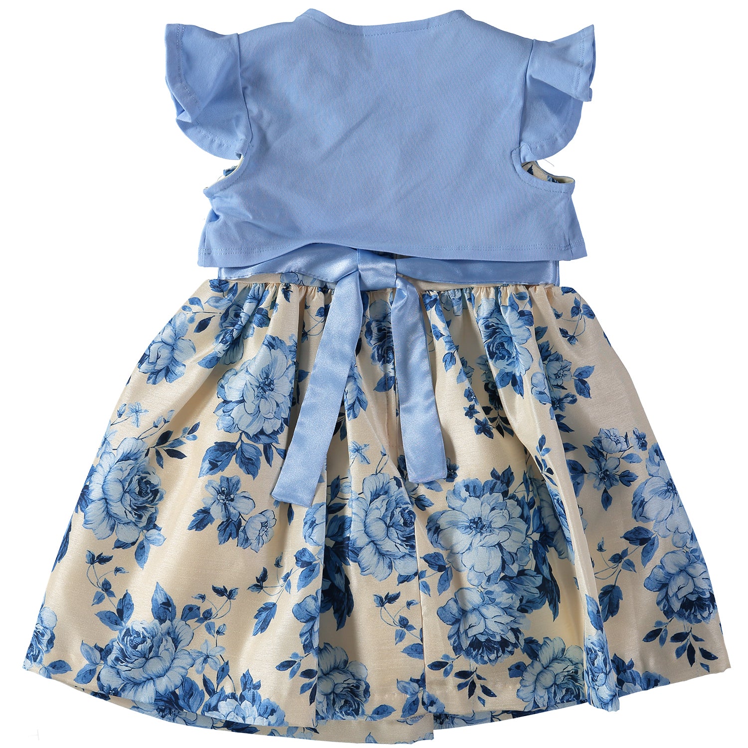 Bonnie Jean Floral Dress with Short Sleeve Cardigan S&D Kids Bonnie Jean Floral Dress with Short Sleeve Cardigan S&D Kids