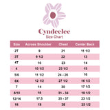 Cyndeelee Girls 2-16 Polka Dot & Bow Sweater