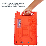 Hot Wheels Toy Car Set, Track Builder Unlimited Playset Fuel Can Stunt Box, 14 Component Parts & 1:64 Scale Vehicle