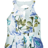 Speechless Girls 7-16 Sleeveless Halter Neck Mikado Dress