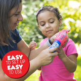 Little Kids Fubbles Light Up Bubble Blaster for Kids - Includes Bubble Solution, Color May Vary