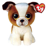 TY Toys Beanie Boo Bulldog Hugo - 6 inches / 15cm