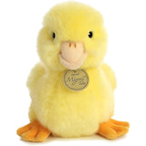 Aurora Adorable Miyoni® Duckling Stuffed Animal - Lifelike Detail - Yellow 7.5 Inches