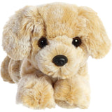 Aurora® Adorable Mini Flopsie™ Rusty Retriever™ Stuffed Animal - Mini Companions Ready for Playful Adventures - for Kids All Ages, Toddlers, Adults, and Families - Brown 8 Inches