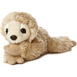 Aurora® Adorable Mini Flopsie™ Sloth™ Stuffed Animal,  Beige 8 Inches