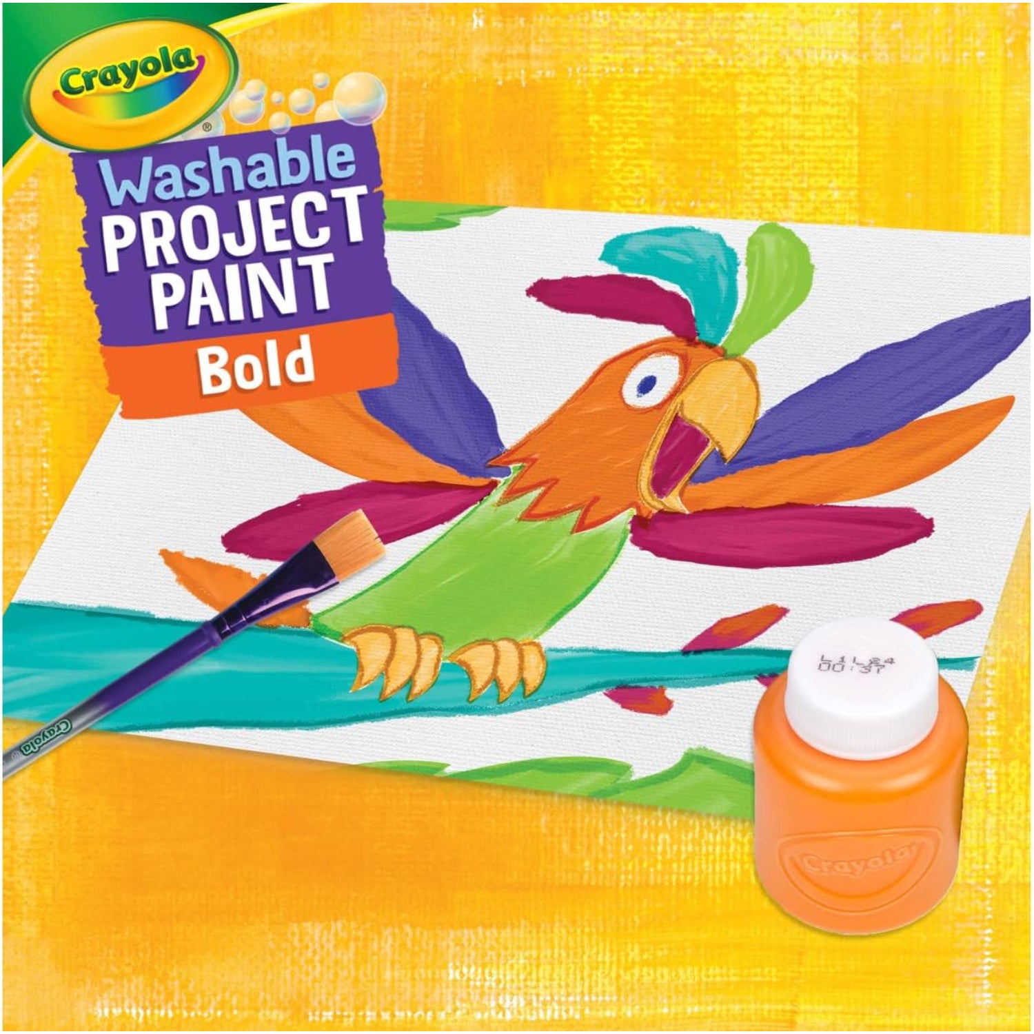 Crayola Washable Kids Paint, 6 Count, Kids At Home Activities, Painting  Supplies, Gift, Assorted