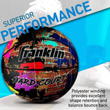Franklin Sports Hard Court Basketball - Official Size Basketball - Indoor + Outdoor Street Basketball