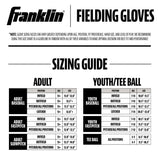 Franklin Sports Field Master - 12'' - Tan/Black - Right Hand Throw - Fielding Gloves