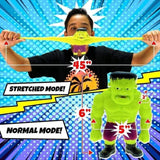 JA-RU Jumbo Squish Monster - 6" Stretchy Fidget Toy - Stress Relief Toy for Kids, Monster Party Favors, Birthday Gifts, & Classroom Prizes, Randomly Chosen