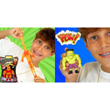 JA-RU Jumbo Squish Monster - 6" Stretchy Fidget Toy - Stress Relief Toy for Kids, Monster Party Favors, Birthday Gifts, & Classroom Prizes, Randomly Chosen