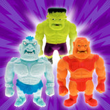 JA-RU Jumbo Squish Monster - 6" Stretchy Fidget Toy - Stress Relief Toy for Kids, Monster Party Favors, Birthday Gifts, & Classroom Prizes, Randomly Chosen