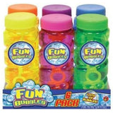 Ja-Ru 6 Pack Fun Bubbles