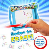 Ja-Ru Disney Mickey Mouse Magic Magnetic Drawing Board (1 Toy) Draw, Sketch & Doodle Tablet for Kids, Boys & Girls. Car Trip Game & Activity Travel Toys. Mess-Free Educational Learning Pad.