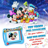 Ja-Ru Disney Mickey Mouse Magic Magnetic Drawing Board (1 Toy) Draw, Sketch & Doodle Tablet for Kids, Boys & Girls. Car Trip Game & Activity Travel Toys. Mess-Free Educational Learning Pad.