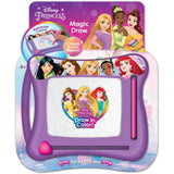 Ja-Ru Disney Princess Magic Draw-Magnetic Drawing Pad (1 Pack). Drawing Kids Board Car Trip Toys | Mess-Free Small Kids Write Board | Creative Activities and Travel Entertainment.