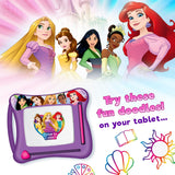 Ja-Ru Disney Princess Magic Draw-Magnetic Drawing Pad (1 Pack). Drawing Kids Board Car Trip Toys | Mess-Free Small Kids Write Board | Creative Activities and Travel Entertainment.