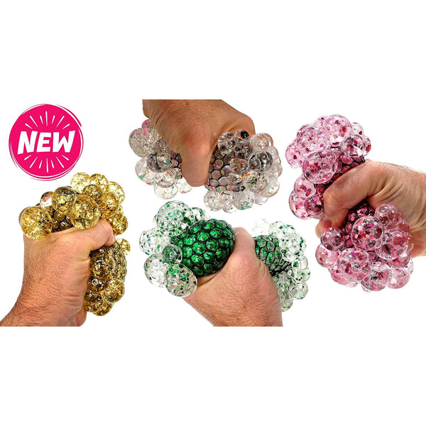 Ja-Ru Heavy Smoosh Mesh Squeeze Toy, Assorted Colors – S&D Kids