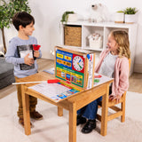 Melissa and Doug School Time! Classroom Play Set Game - Be Teacher or Student