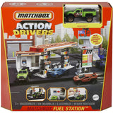 Mattel Matchbox Cars Playset, Action Drivers Fuel Station & 1:64 Scale Toy Truck