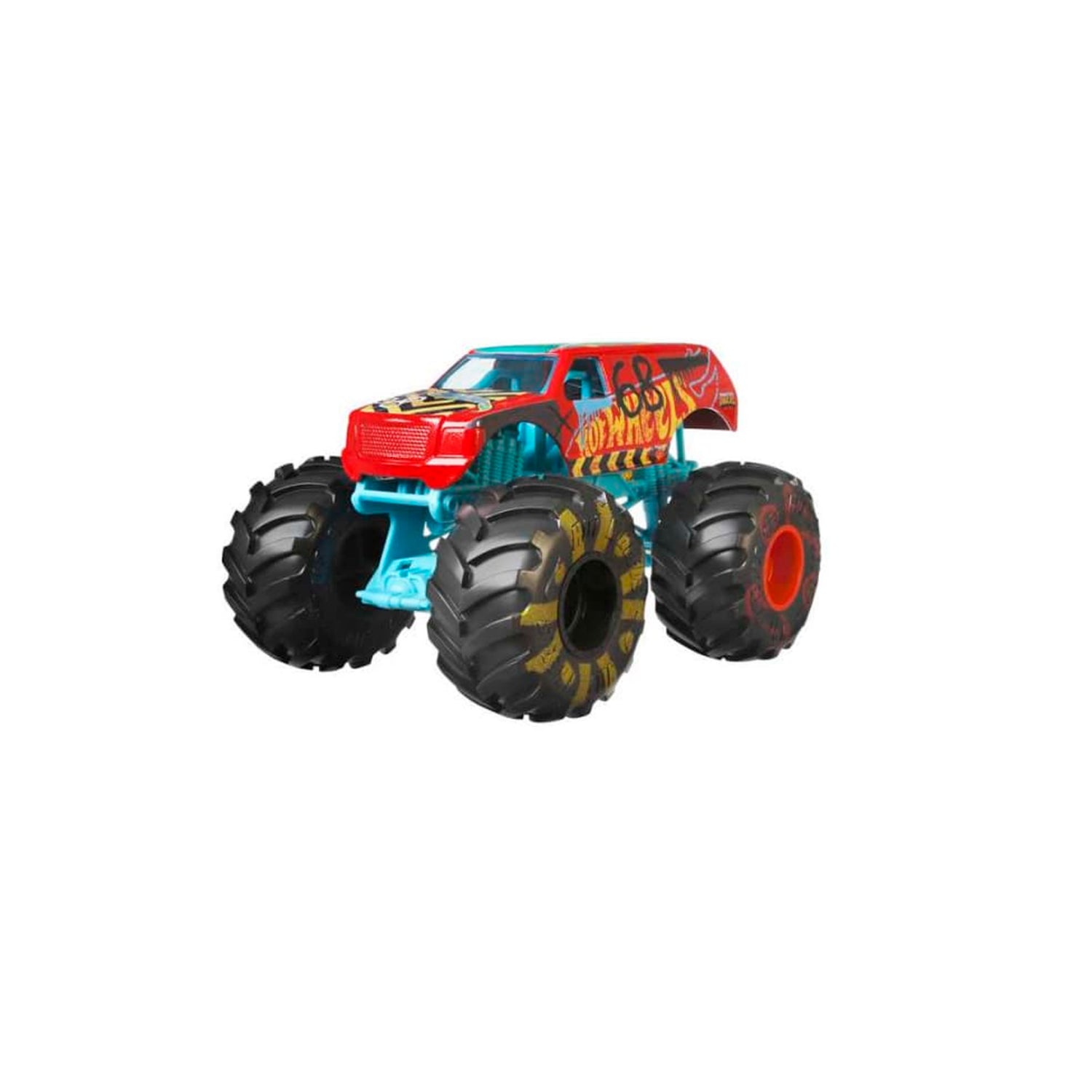 Mattel Hot Wheels Monster Trucks, Oversized Monster Truck, 1:24