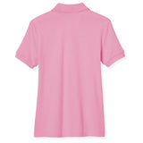 Educated Uniforms Girls 4-20 Short Sleeve Pique Polo Shirt