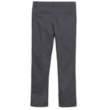 Educated Uniforms Girls 2-20 Flat Front Adjustable Waist Straight School Pant