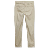 Educated Uniforms Girls 4-20 Adjustable Waist Skinny Knit School Pant