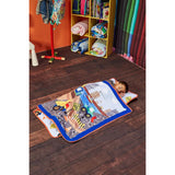 Everyday Kids Under Construction Toddler Nap Mat with Removable Pillow