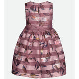 Bonnie Jean Girls 4-6X Mila Shadow Stripe Party Dress