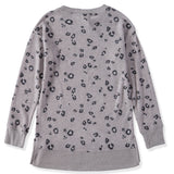 Kidtopia Girls 7-16 Long Sleeve Hacci Tunic Top