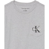 Calvin Klein Boys 4-7 Logo Pocket Short Sleeve T-Shirt