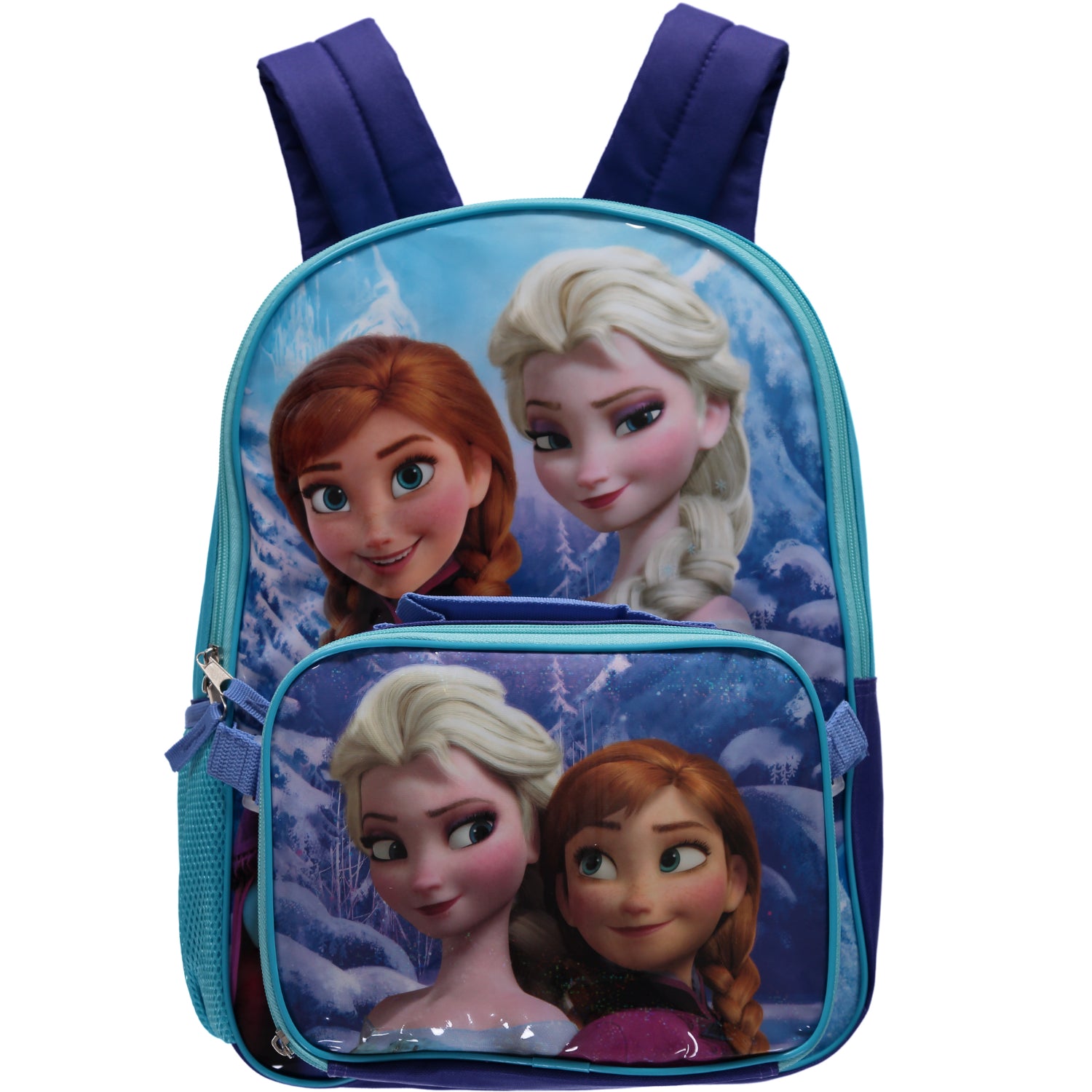 alipher kids backpack frozen Bioworld Frozen Anna & Elsa Backpack & Lunchbag – S&D Kids