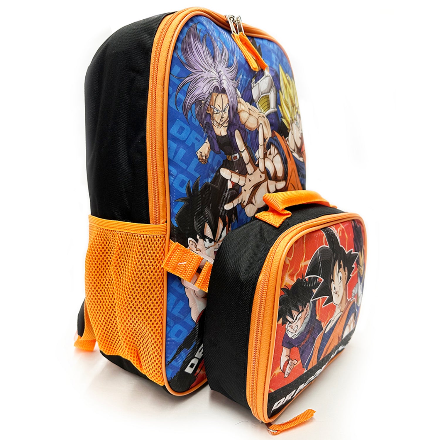 Bioworld Dragon Ball Z Backpack with Lunchbag