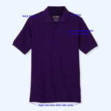 Educated Uniforms Boys 2T-4T Short Sleeve Pique Polo Shirt