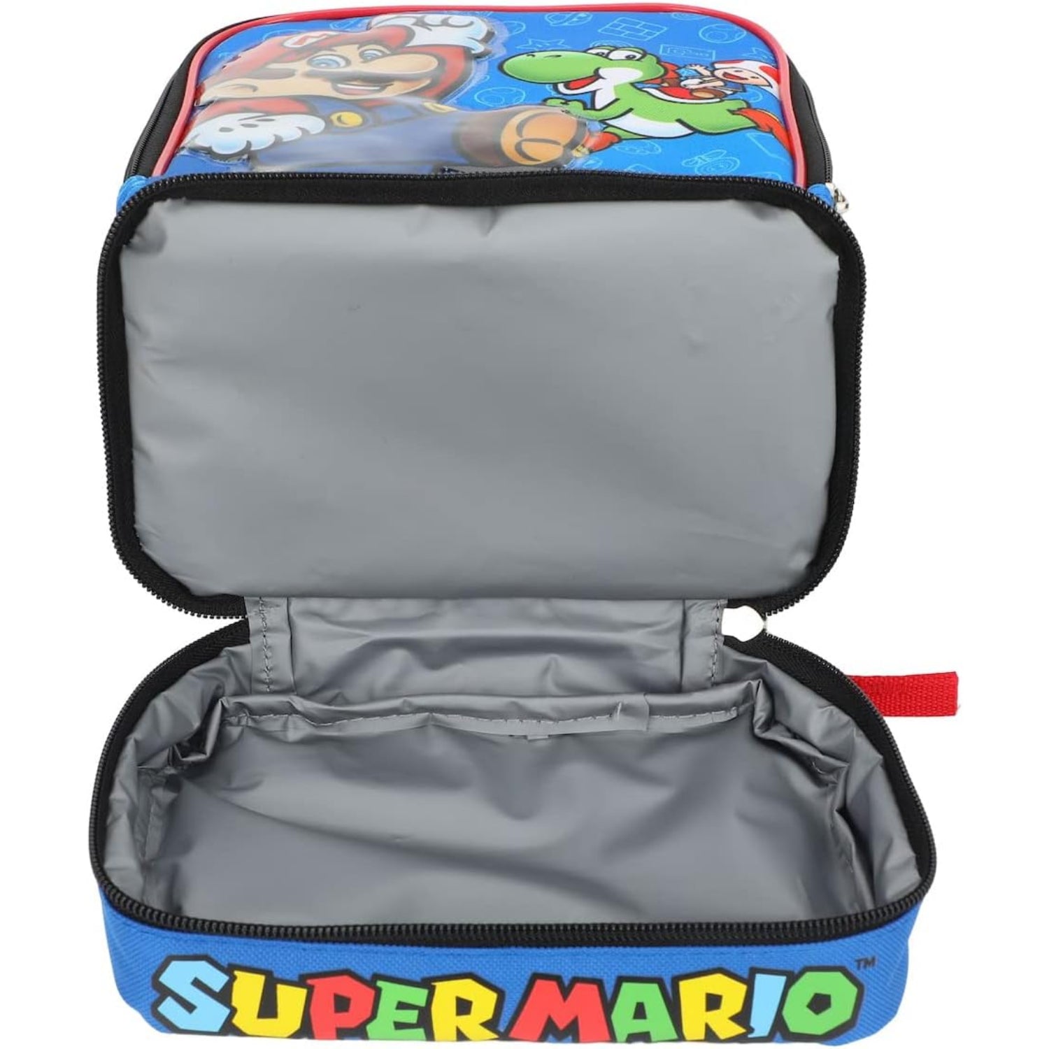 Super Mario Lunch Box Soft Kit Dual Compartment Insulated Cooler Chara–  Seven Times Six