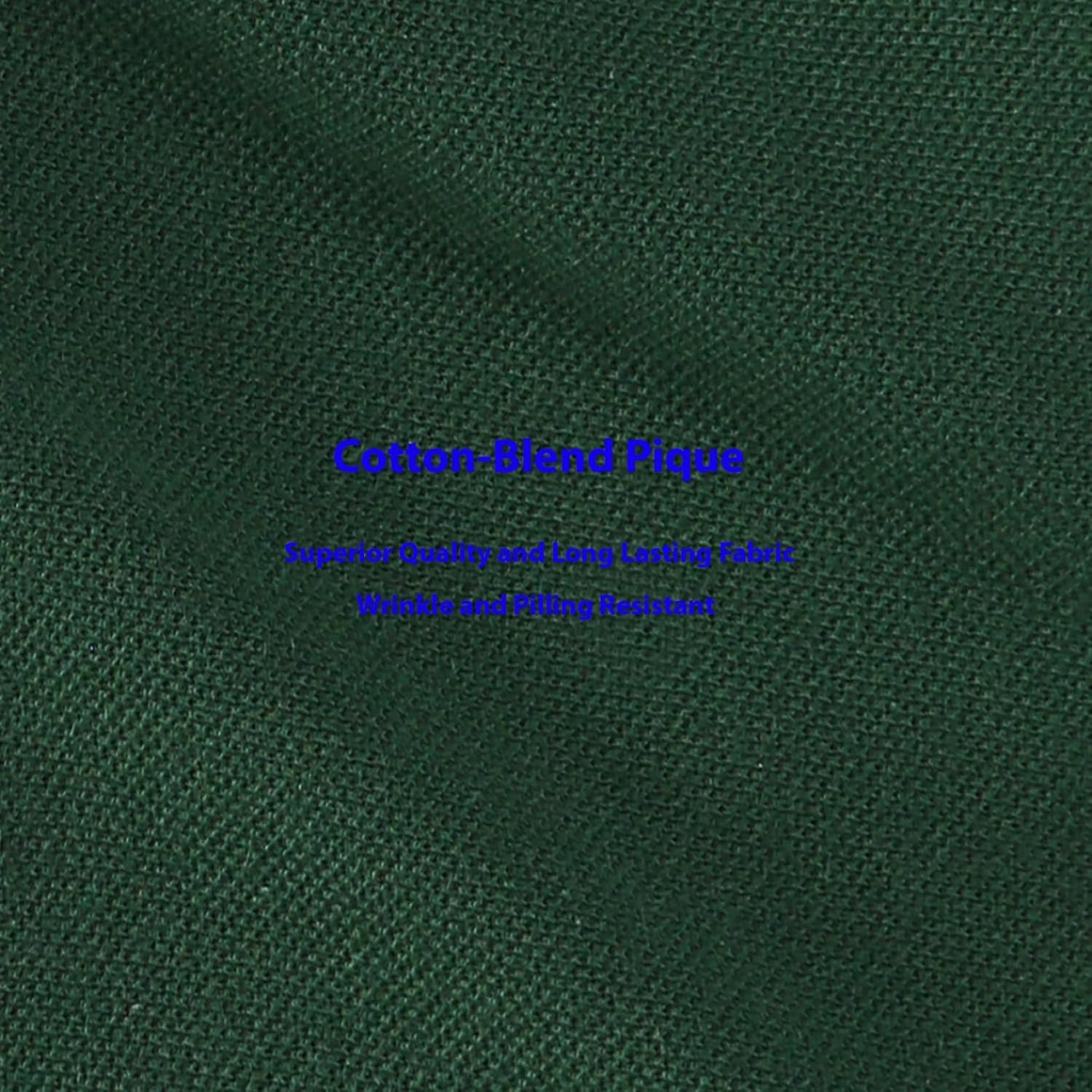 Educated Uniforms Boys 4-20 Short Sleeve Pique Polo Shirt, 3-Pack