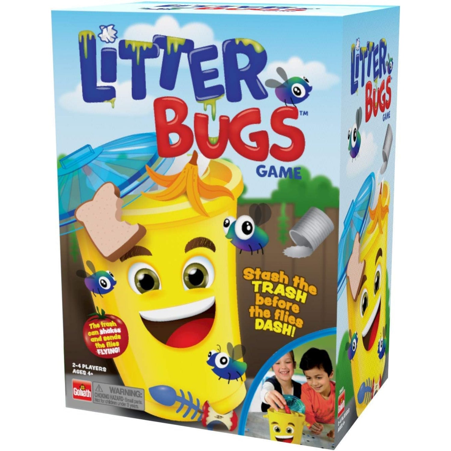 Goliath Litter Bugs Game - The Stash The Trash Before The Flies Dash