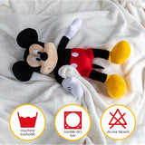 Disney Mickey Mouse Stuffed Animal Plush Toy with Jingler and Crinkle, 14 Inches