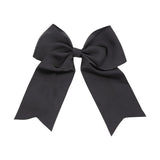 Crystal Collections Girls Jumbo Bow Clip with Ribbon Tails