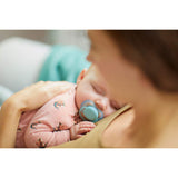 Philips Avent Ultra Air Pacifier - 2 Pack, Breathable Baby Pacifiers for Babies Aged 0-6 Months, BPA Free with Sterilizer Carry Case