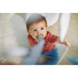 Philips Avent Ultra Soft Pacifier - 2 Pack - Soft and Flexible Baby Pacifiers for Babies Aged 6-18 Months, BPA Free with Sterilizer Carry Case