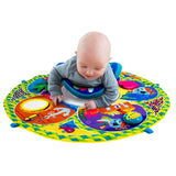 Lamaze Captain Calamari Spin and Explore Baby Gym Activity Center - Baby Tummy Time Play Mat