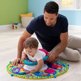Lamaze Captain Calamari Spin and Explore Baby Gym Activity Center - Baby Tummy Time Play Mat